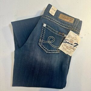 Seven7‎ Women’s Jeans Premium Denim Skinny Dark Wash Size 8 NWT